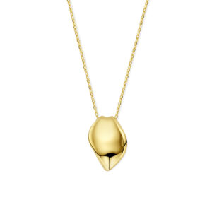 40.31795 KA Geelgouden hanger met collier 42-45cm