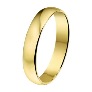 40.03659 KA Geelgouden gladde ring maat 17.25