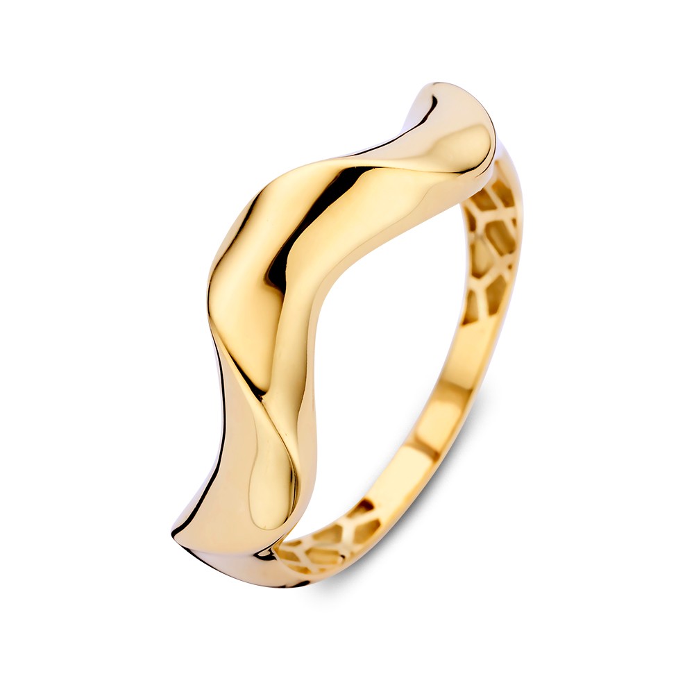 RM107995 Excellent Geelgouden Fantasiering maat 56