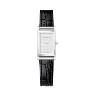 BRAC17048A59 Herbelin Antarés leren band zwart croco