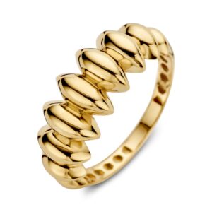 RM107767 Excellent Geelgouden Ring maat 56
