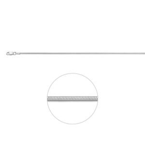 10.02341 KA Zilveren slangcollier 1.2mm 50cm