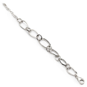 19689-P Lineargent zilveren armband