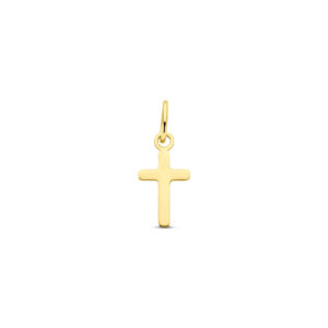 40.34256 KA Geelgouden hanger kruis 14mm