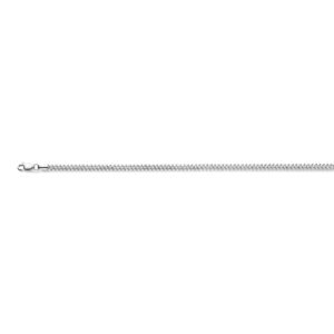 10.21902 KA Zilveren gourmet armband 20cm 4mm