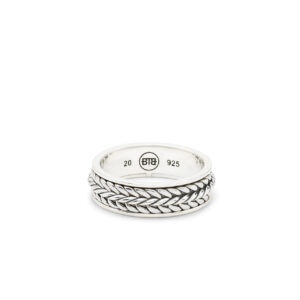 204 19 - Buddha to Buddha Spinning Nurul XS Ring Silver