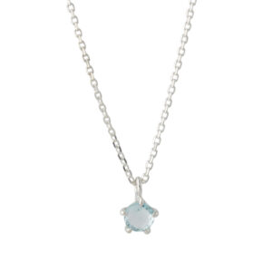CS1791T Campur zilveren collier topaas