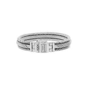 J155 F - Buddha to Buddha armband Edwin XS  zilver