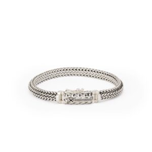J215 E+ - Buddha to Buddha armband Nurul/Ellen mix XS zilver