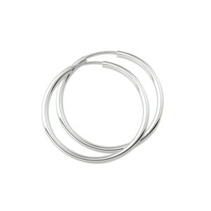 10.03440 KA Zilveren oorringen buis 1.8mm