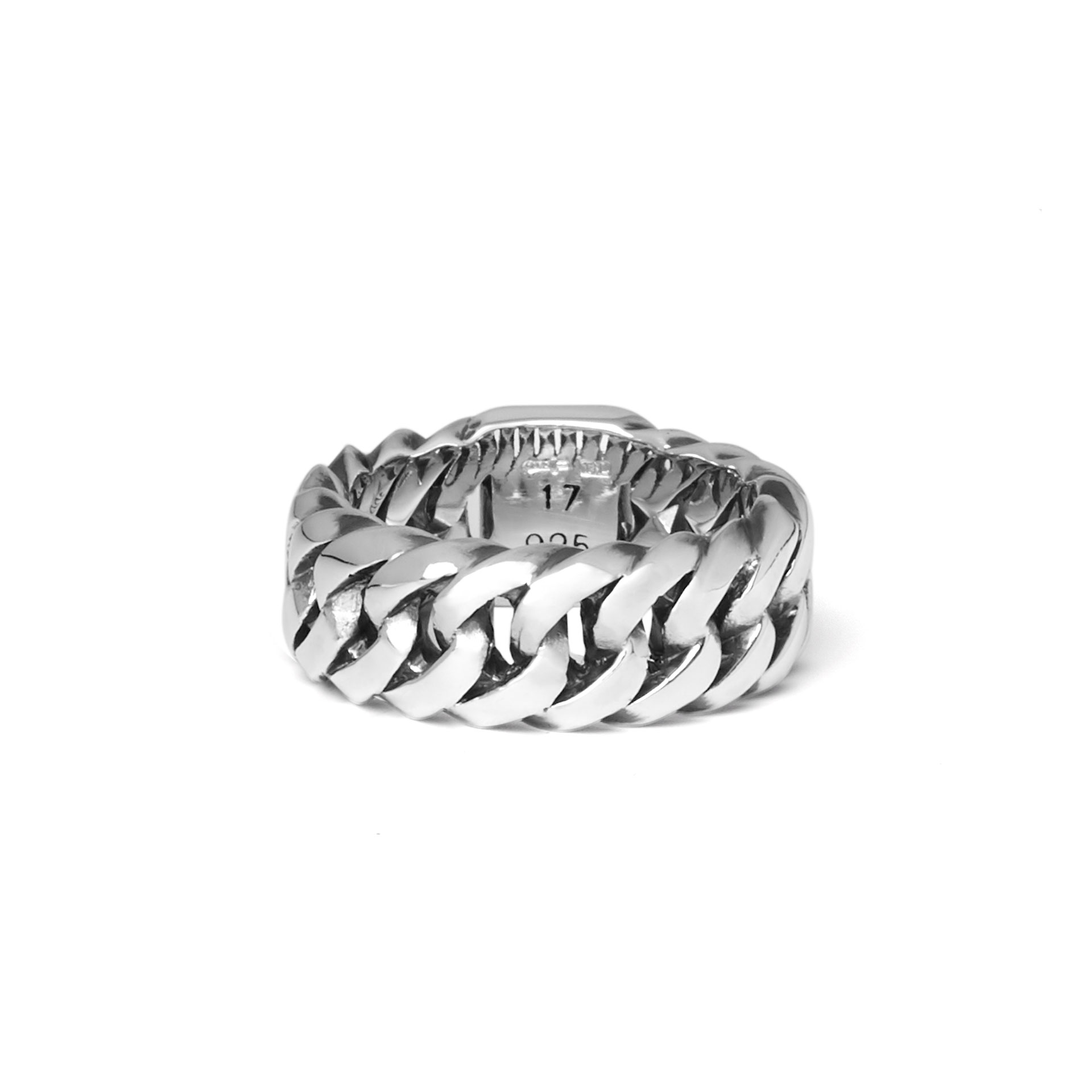 541 18 - Buddha to Buddha Chain Small Ring Zilver - Afbeelding 2