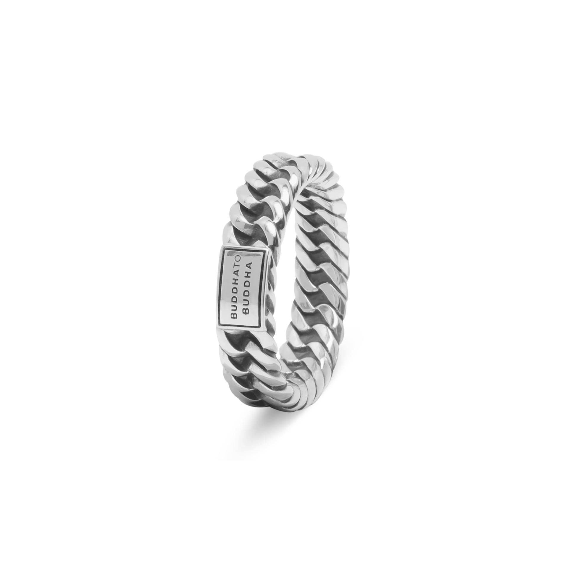 614 18 - Buddha to Buddha Chain xs ring zilver - Afbeelding 2