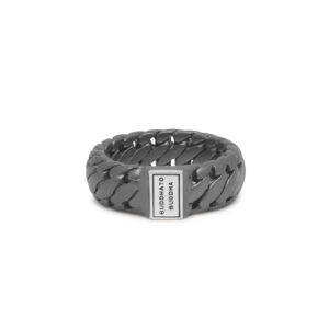 542BRS 20- Buddha to Buddha Ben Smal zwart rhodium ring zilver