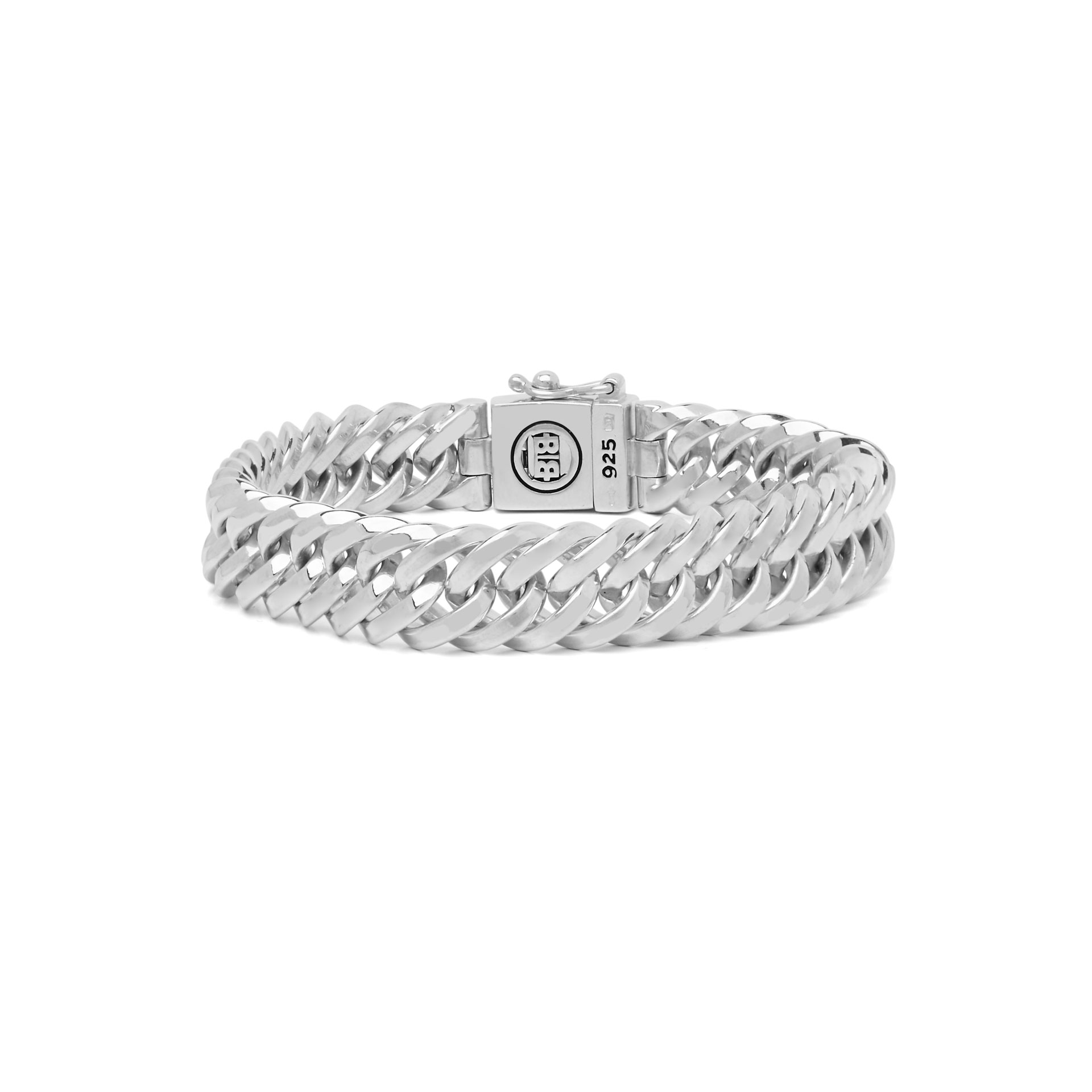 J080 D - Buddha to Buddha armband Chain XS zilver - Afbeelding 2