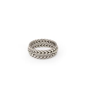 621 18 - Buddha to Buddha Nurul/Ellen mix ring zilver