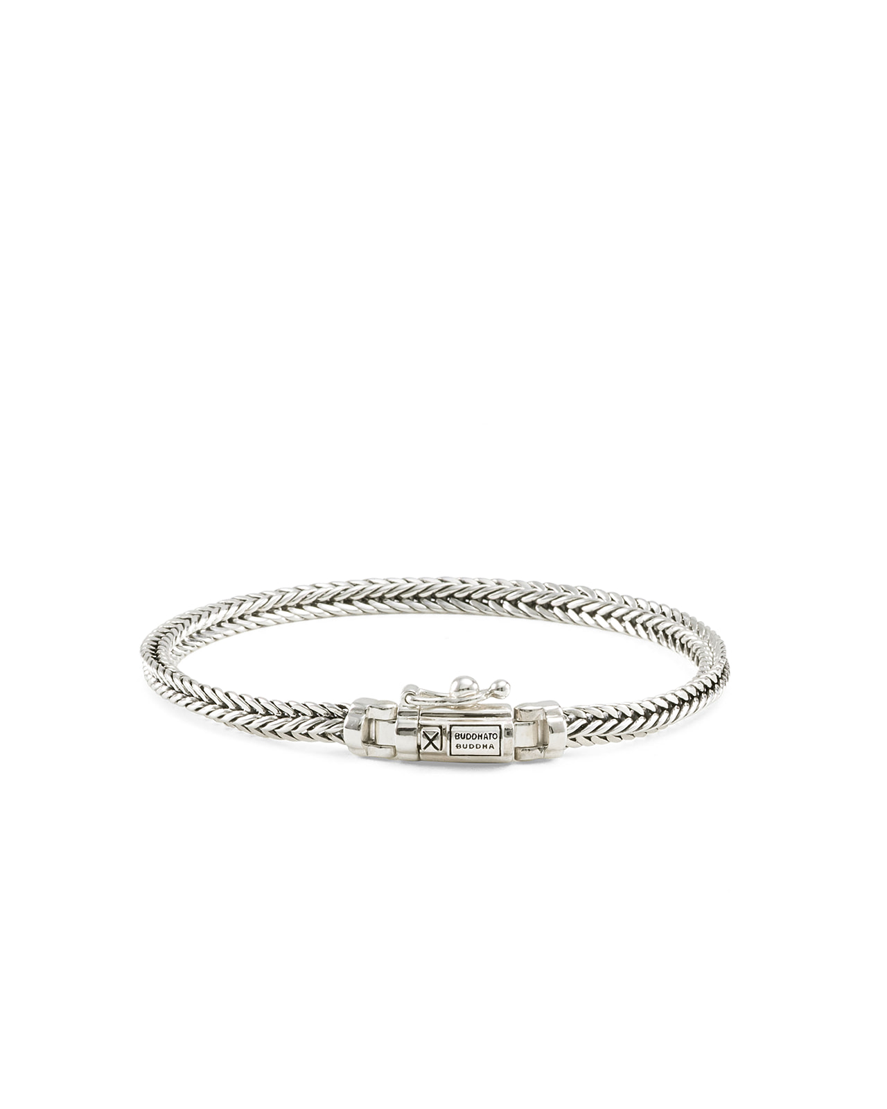 J464 D - Buddha to Buddha armband Nurul Mini zilver