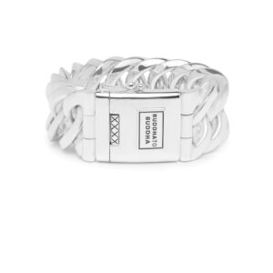 160 F- Buddha to Buddha armband Chain XL zilver