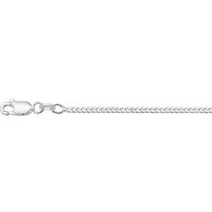 10.02013 KA Zilveren collier gourmet 50cm 1.2mm
