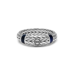 619 18 - Buddha to Buddha Ellen stone ring tigereye navy