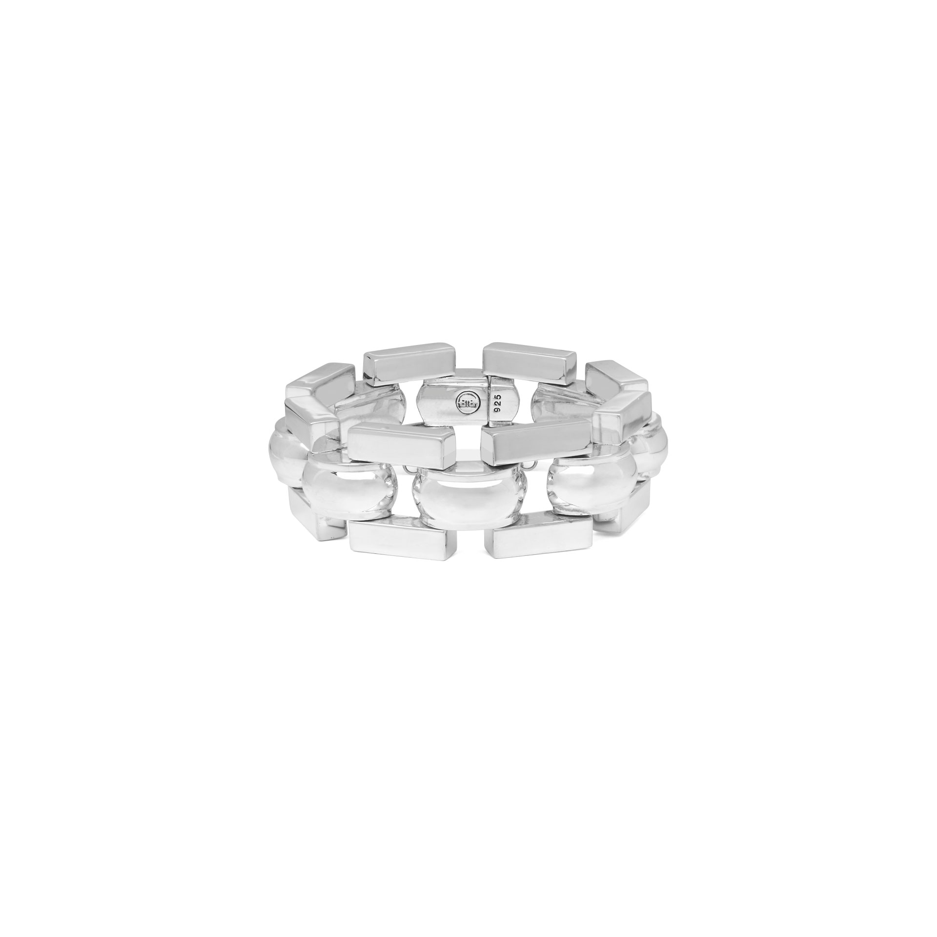 040 E - Buddha to Buddha The Batul armband zilver - Afbeelding 2
