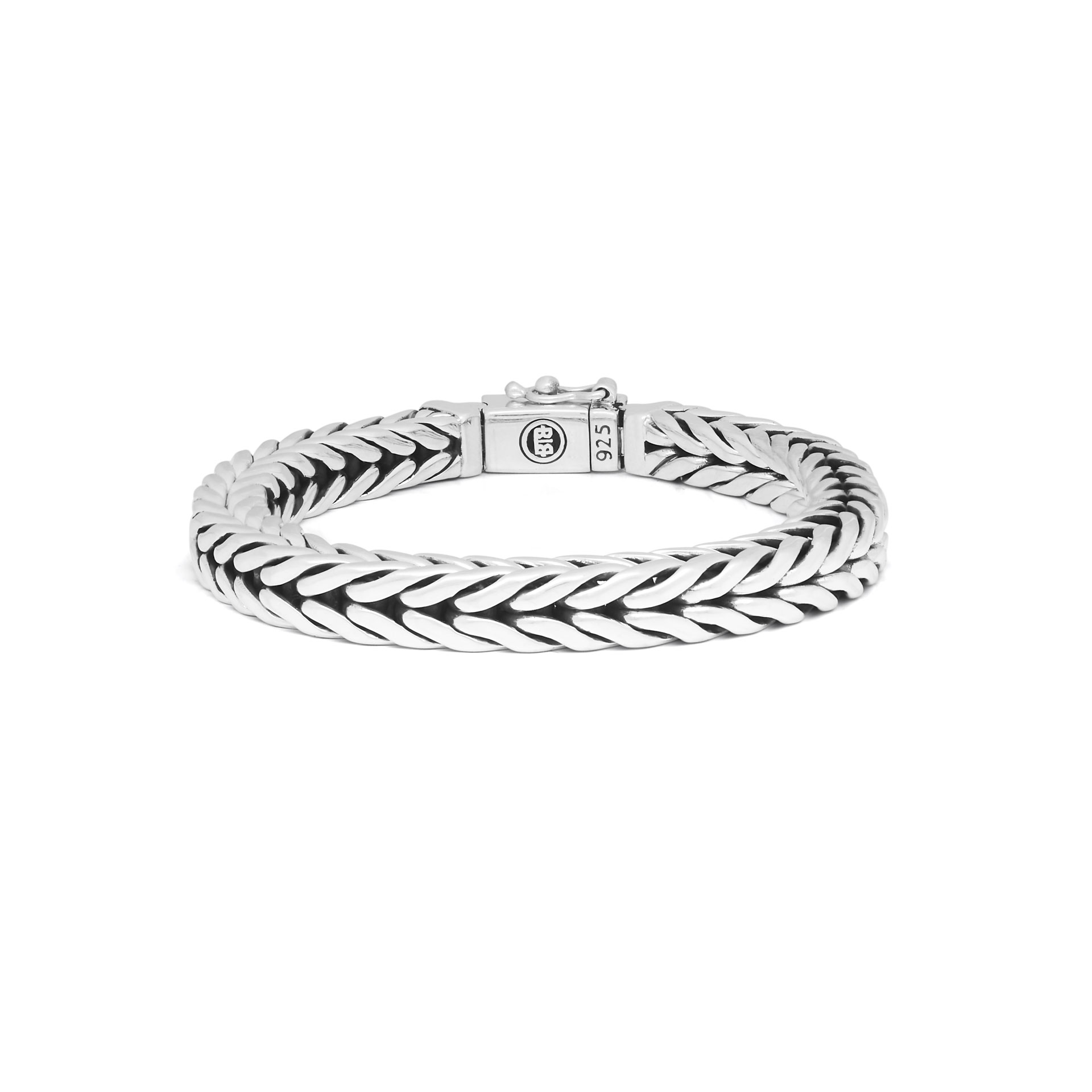 827 E-Buddha to Buddha armband Barbara zilver - Afbeelding 2