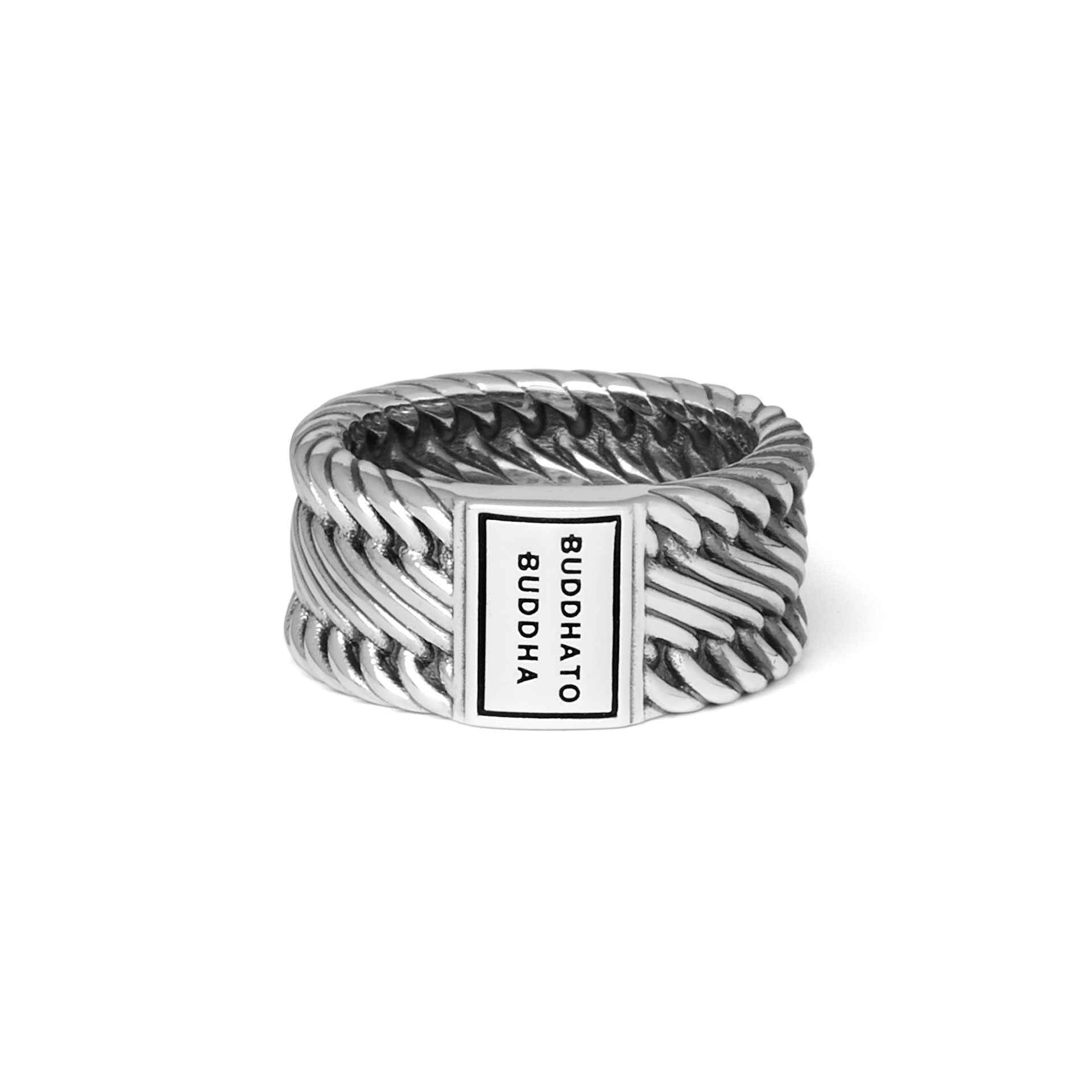 812 16 - Buddha to Buddha Edwin Small Ring Zilver