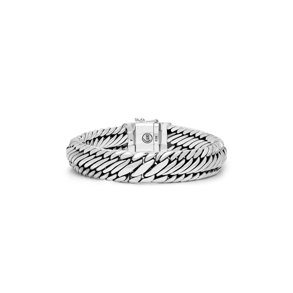 262 F - Buddha to Buddha armband Edwin/ben zilver - Afbeelding 2
