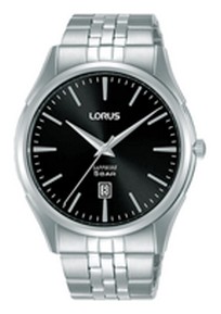RH945NX-5 Lorus herenhorloge staal antraciet