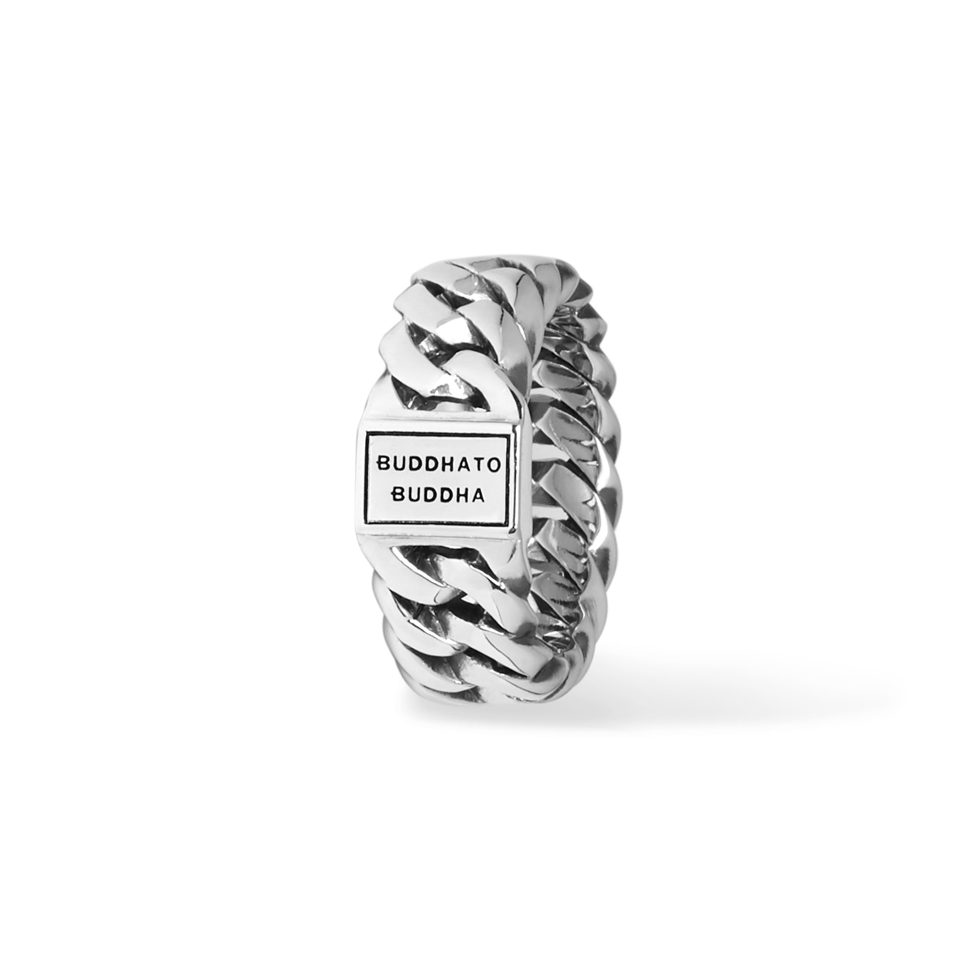 541 18 - Buddha to Buddha Chain Small Ring Zilver - Afbeelding 3